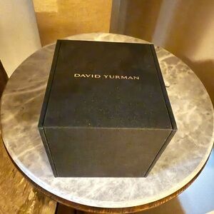 David Yurman Elegant Sterling Silver Cable Bracelet